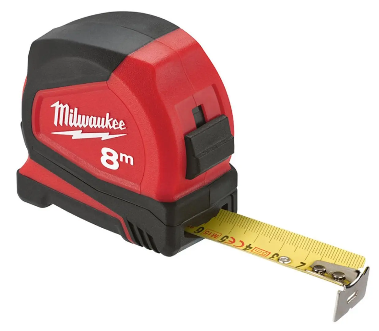 Ruleta Milwaukee Pro Compact C8/25 (Black/Red)