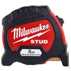 Ruleta Milwaukee Stud Gen II 5m (Red/Black)