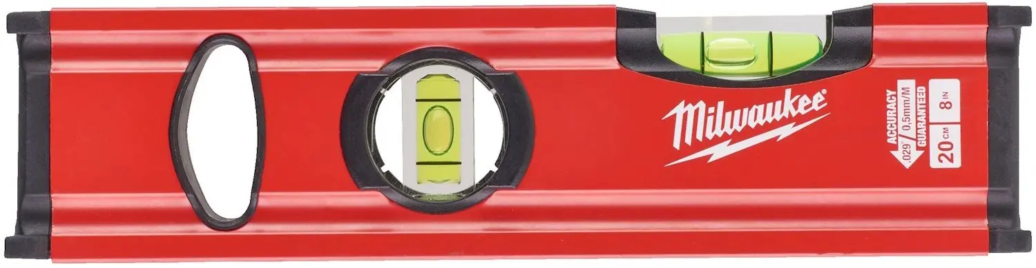 Строительный уровень Milwaukee Slim Box 20 (Red)