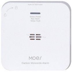 Detector de monoxid de carbon Moes ZigBee CO ZSS-HM-CO-A-MS (White)