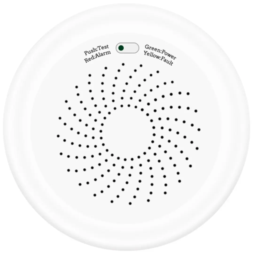 Detector de scurgeri de gaze Moes ZigBee ZSS-QY-GL-U-MS (White)