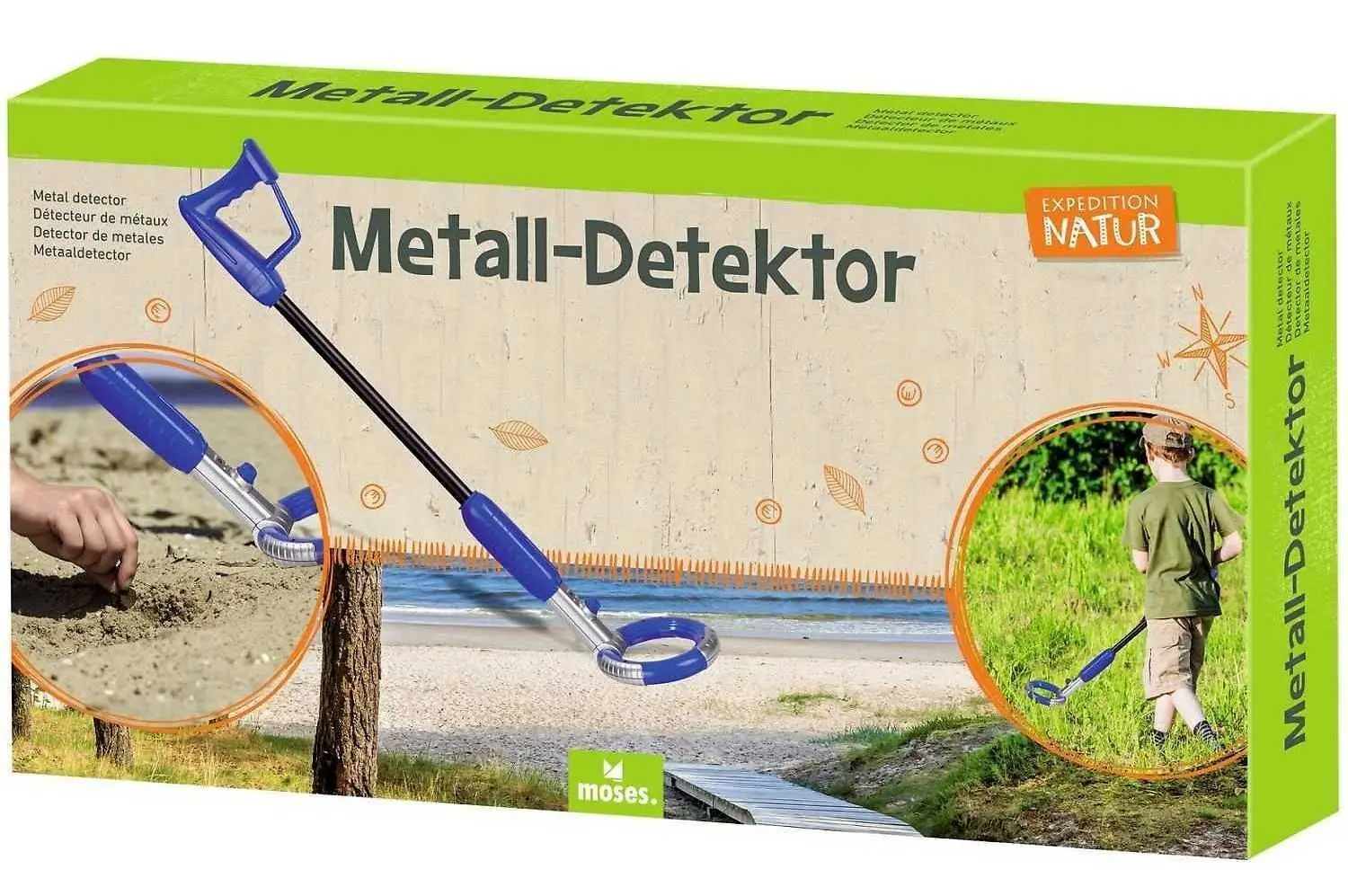 Металлоискатель Moses Expedition Natur B39017642 (Blue) - 2