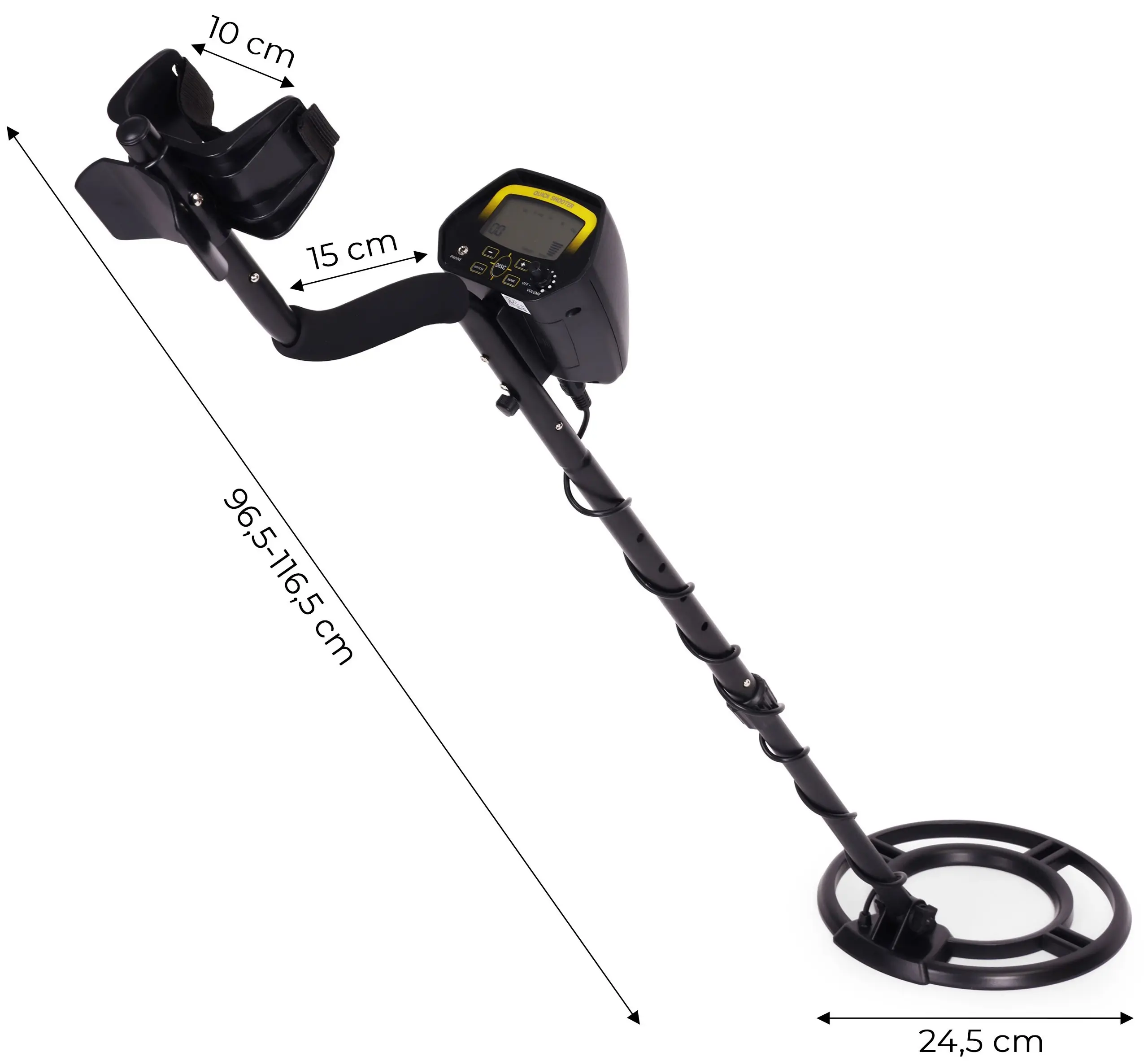 Металлоискатель Multistore GC-1032 (Black) - 5