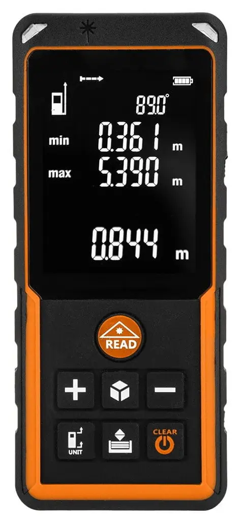 Telemetru cu laser Neo Tools 75-207 (Black/Orange)