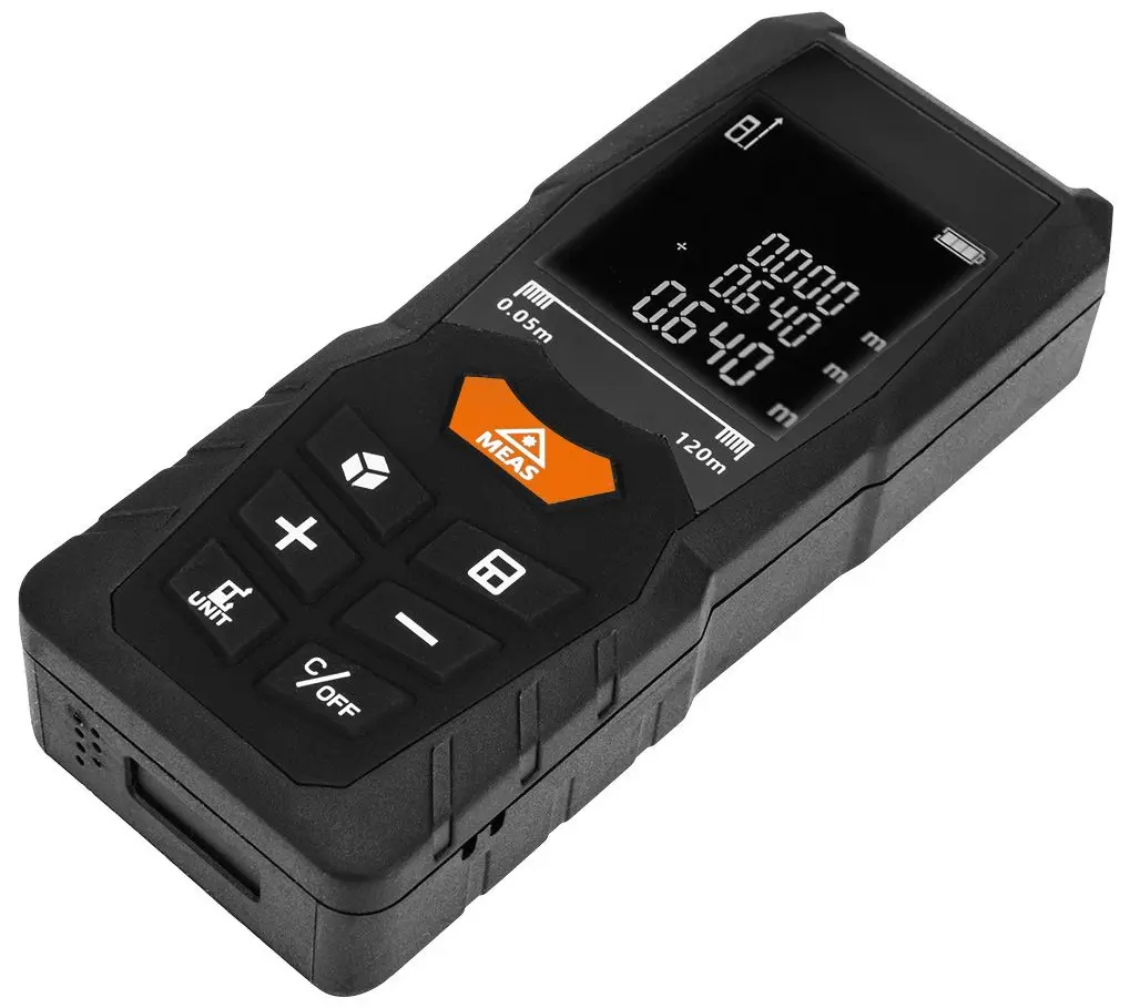 Telemetru cu laser Neo Tools 75-208 (Black/Orange)