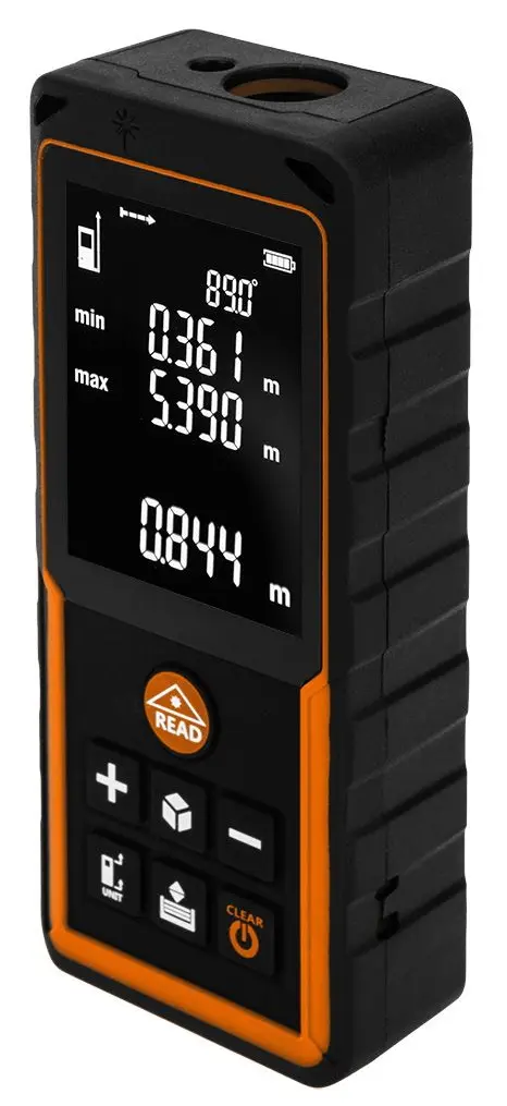 Telemetru cu laser Neo Tools 75-208 (Black/Orange)