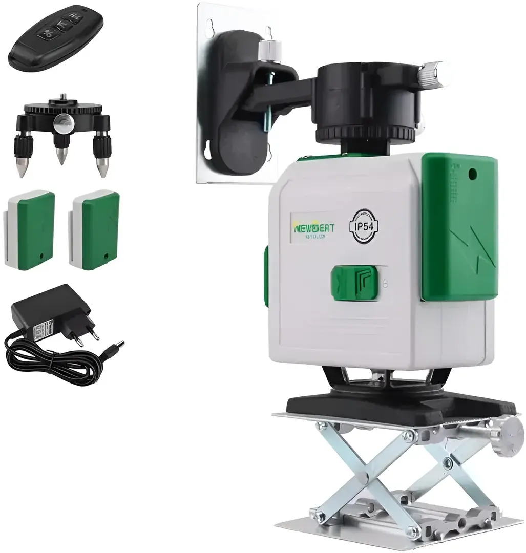 Nivela cu laser NewBeat NBT-LL-16A (Grey/Green)