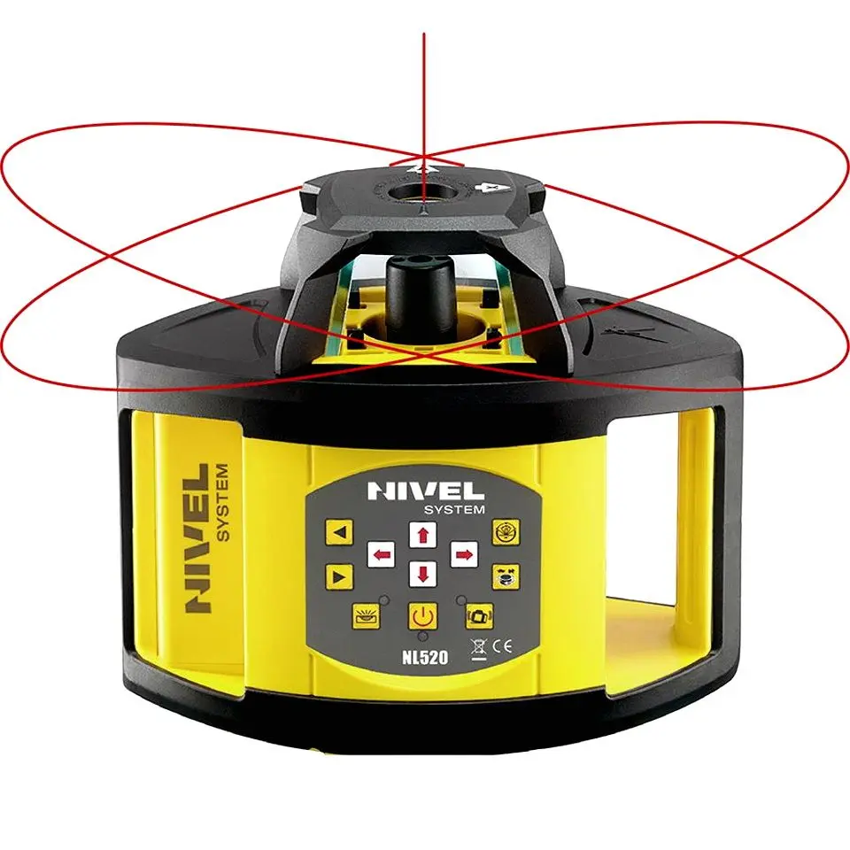 Nivela cu laser Nivel System NL520 + RD200 + SJJ1 + LS-24 - 8