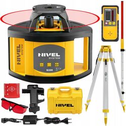 Ротационный лазерный нивелир Nivel System NL500 + RD200+SJJ1+LS-24