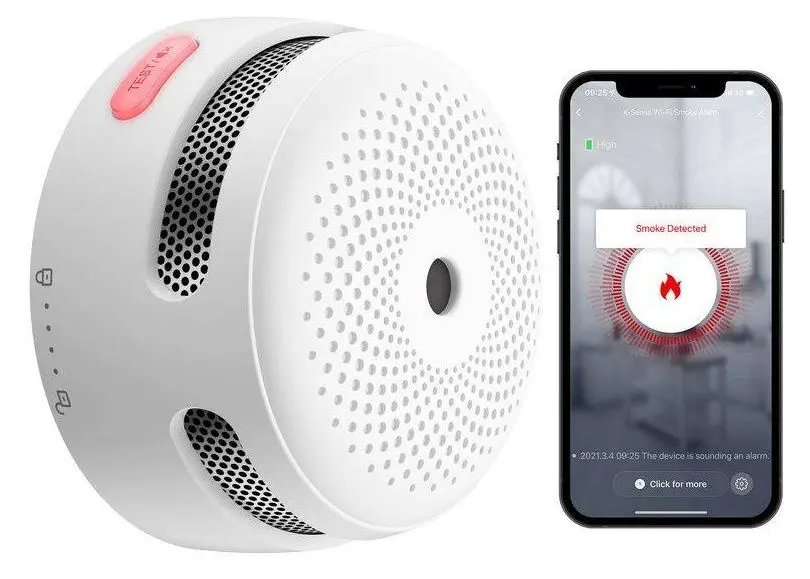 Detector de fum Orno XS01-WT Wi-Fi (White)