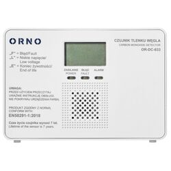 Detector de monoxid de carbon Orno DC-633 (White)