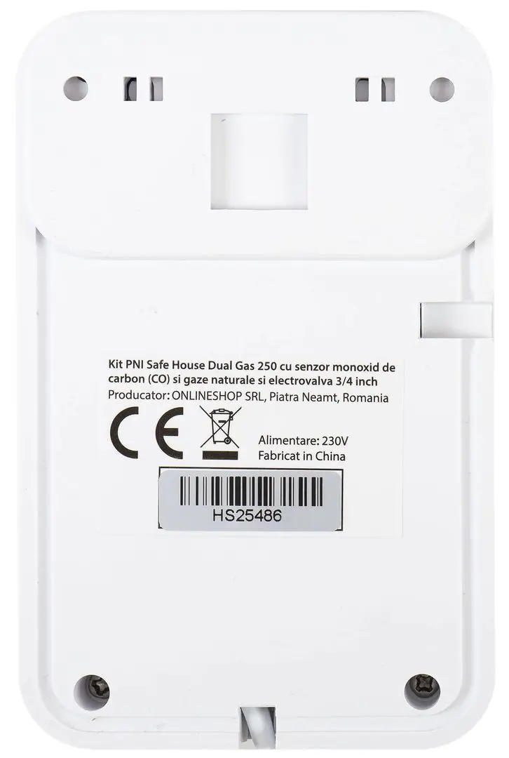 Detector de gaze cu clapeta PNI Safe House Dual Gas 250