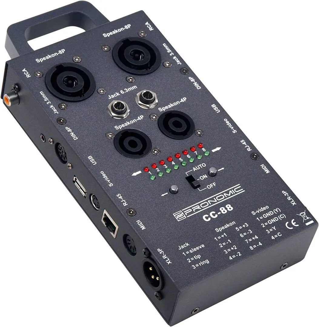 Tester pentru cablu Pronomic CC-88 (Black) - 2