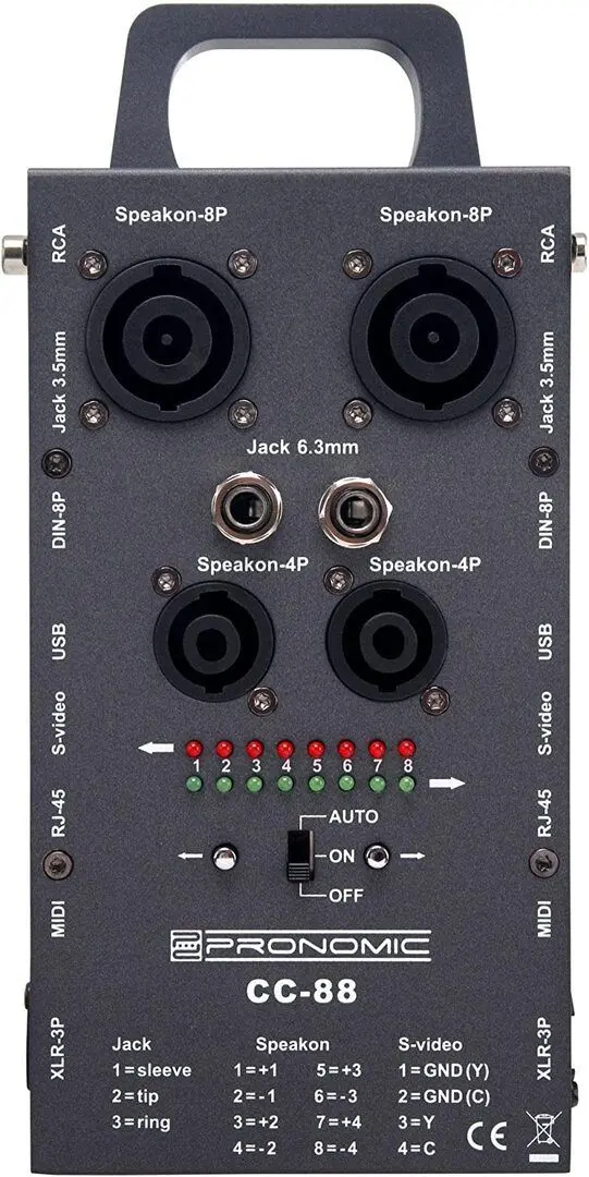 Tester pentru cablu Pronomic CC-88 (Black)