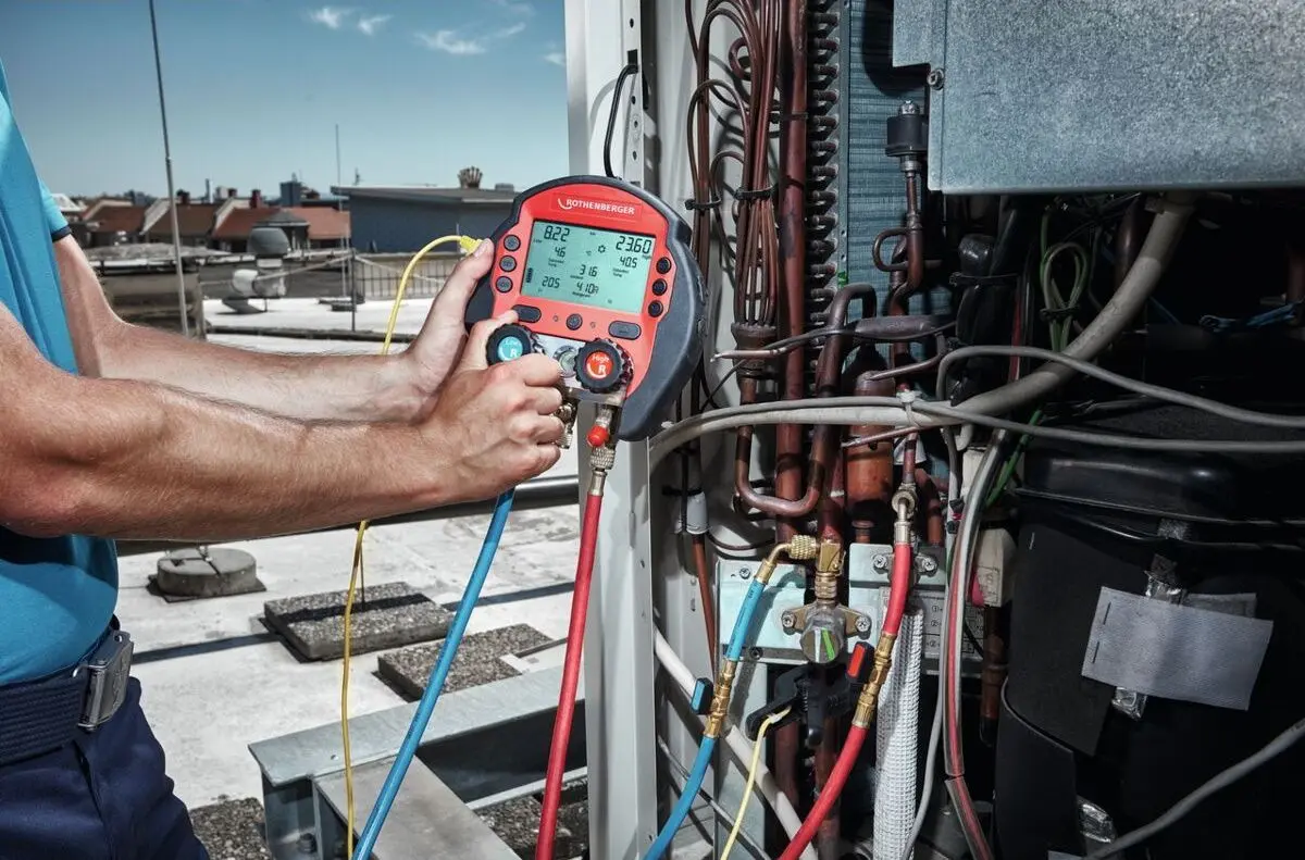 Colector digital Rothenberger Rocool 600 1000000569 - 3