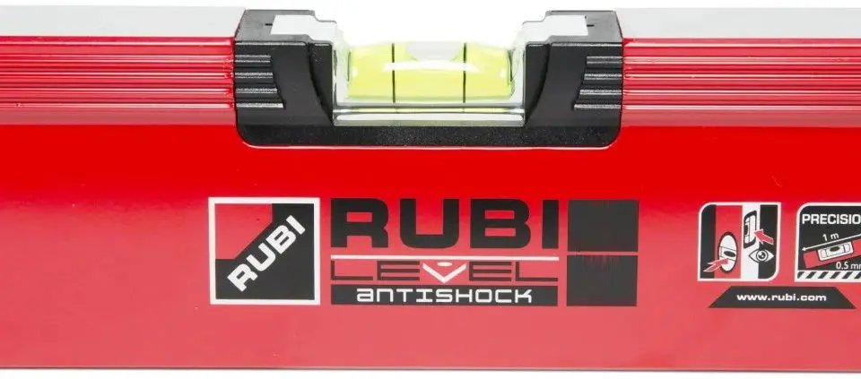 Строительный уровень Rubi Antishock 80 76933 - 3