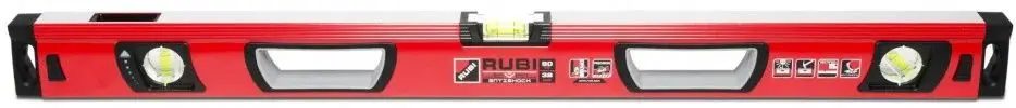 Строительный уровень Rubi Antishock 80 76933