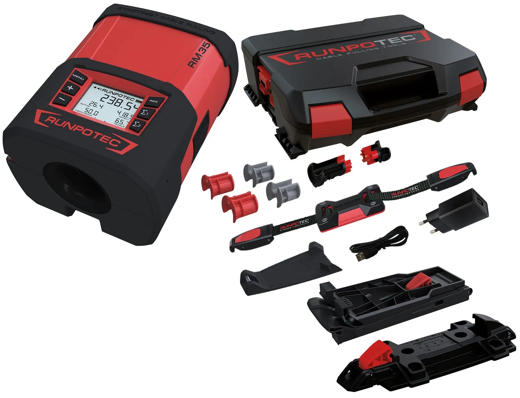 Цифровой измеритель длины кабеля Runpotec RM35