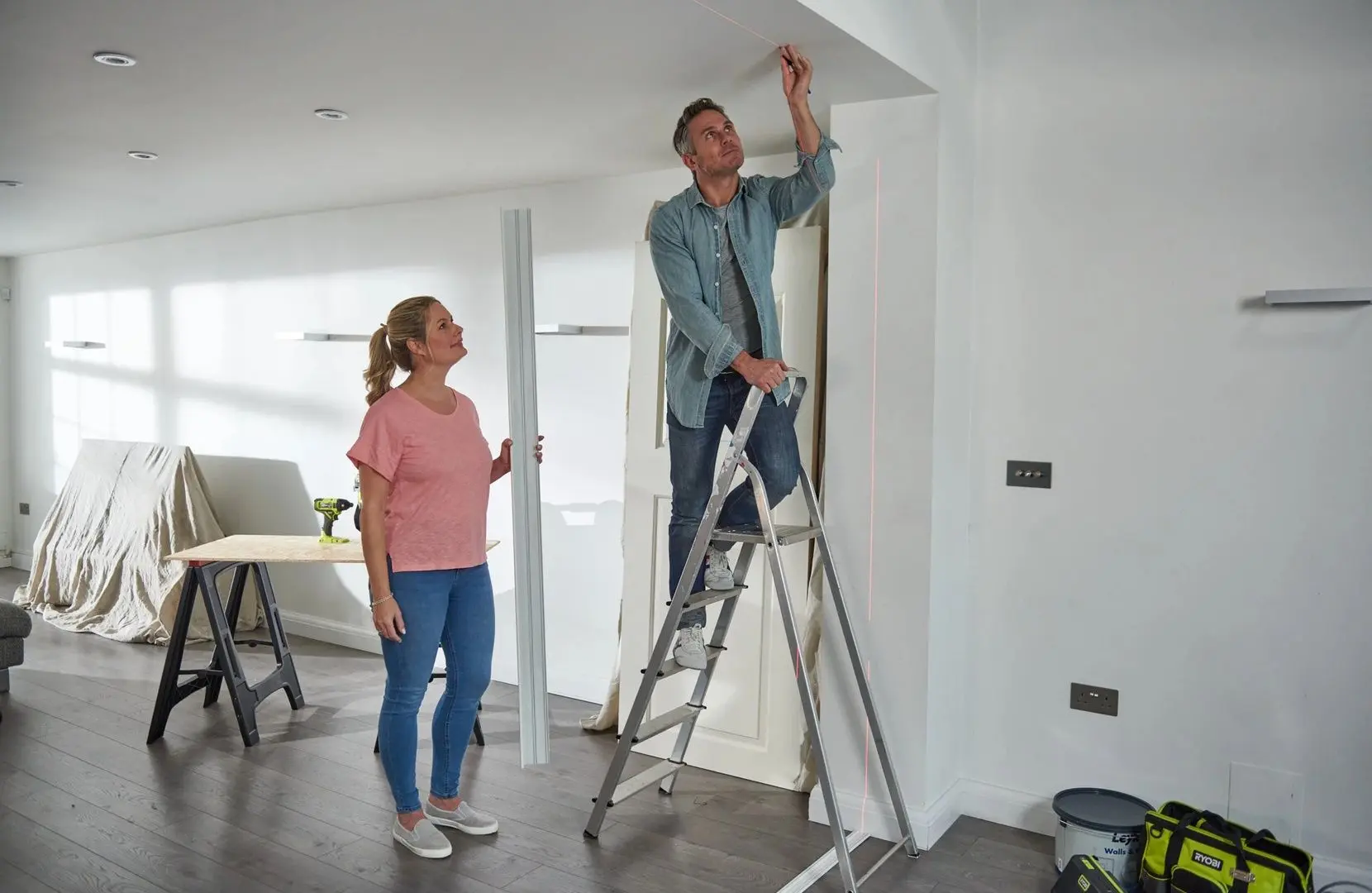 NIvela cu laser Ryobi RB360RLL