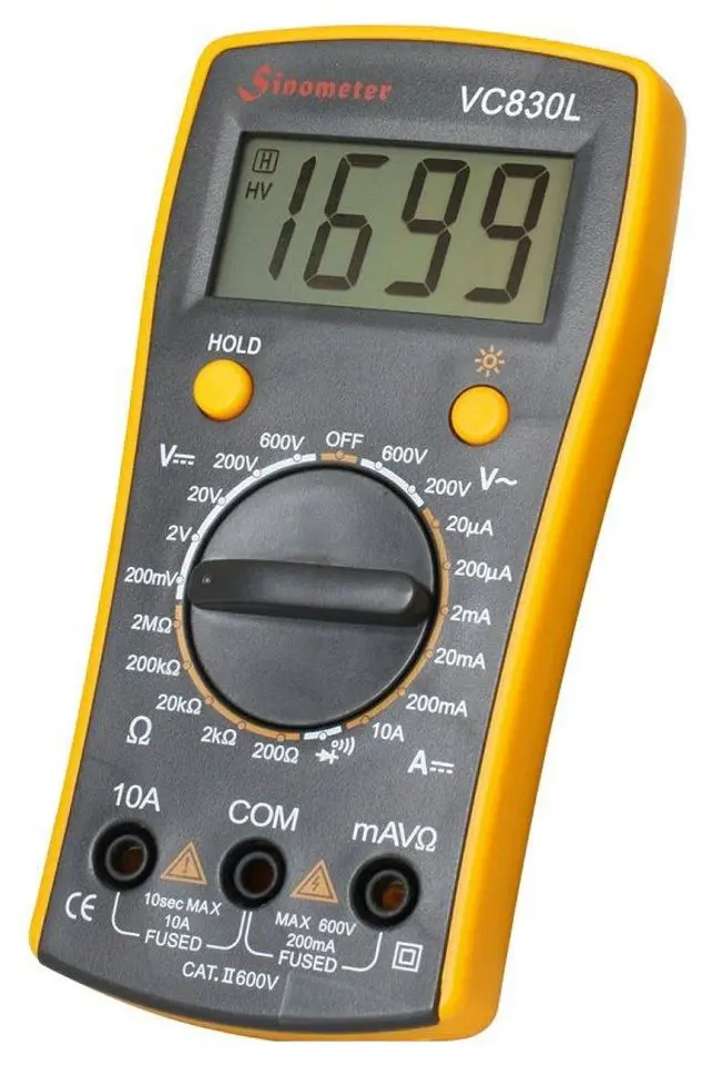 Мультиметр цифровой SMA VC 830L