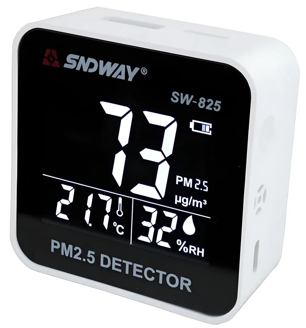 Цифровой анализатор качества воздуха Sndway SW-825 (White)