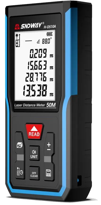 Telemetru cu laser SNDWAY H-D510A (Black)