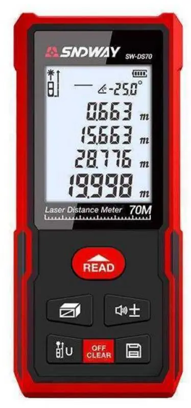 Лазерный дальномер SNDWAY SW-DS70