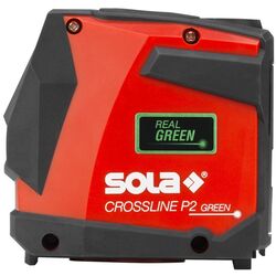 Лазерный нивелир Sola Crossline P2 Green Thumb