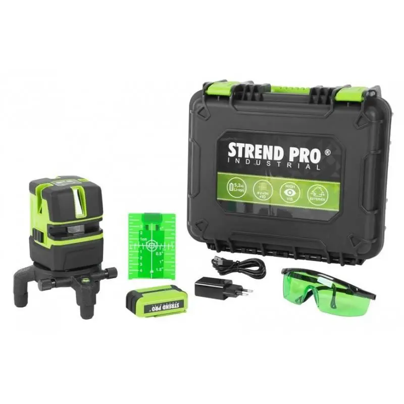 Лазерный уровень Strend Pro 213202 (Black/Green)