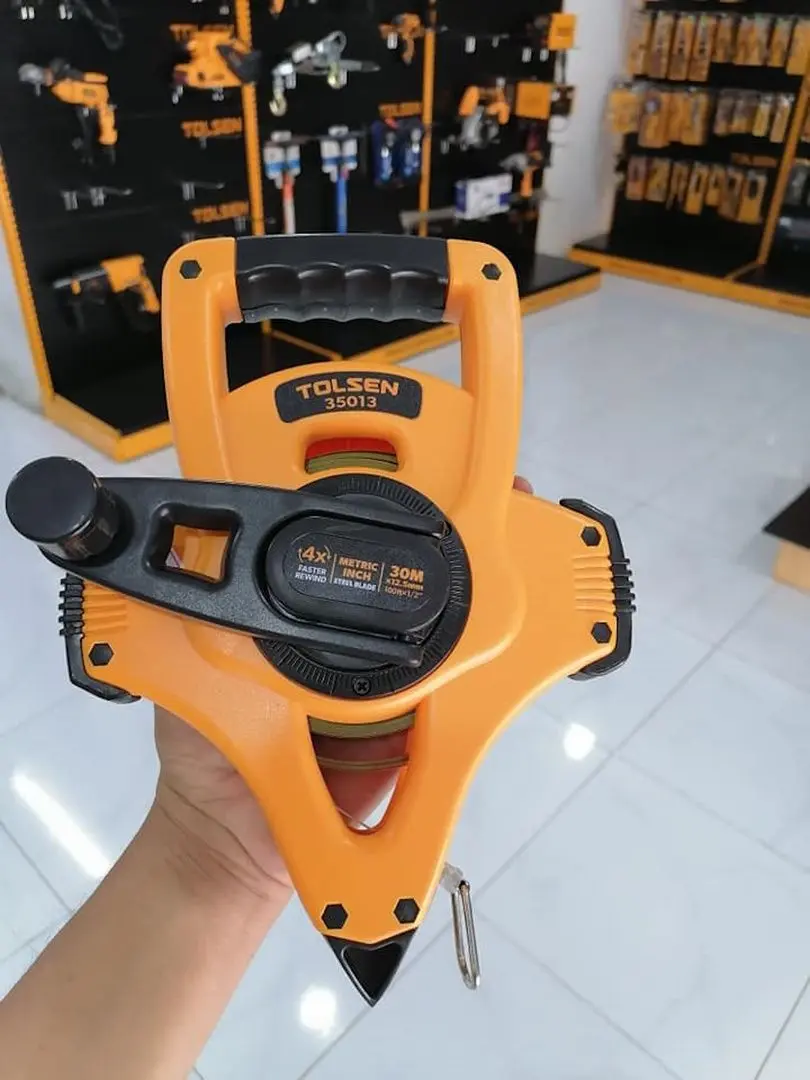 Рулетка геодезическая Tolsen 35013 (Yellow/Black)