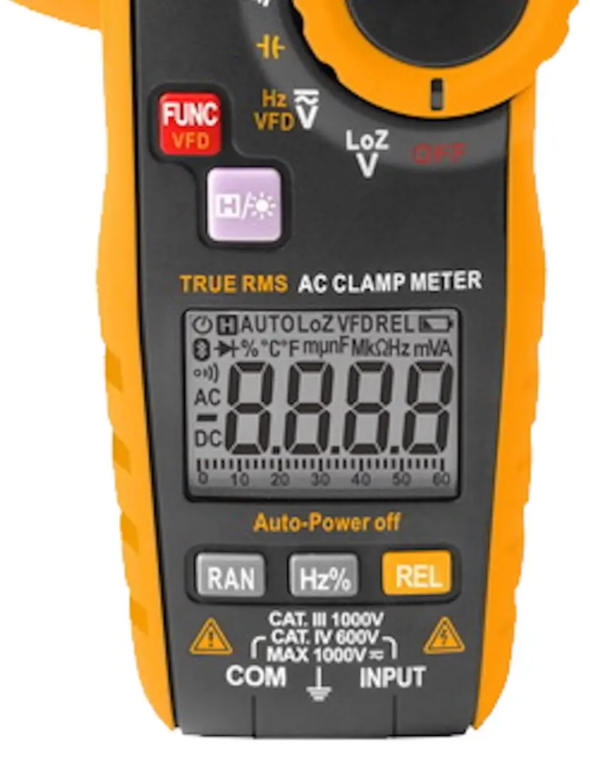 Токовые клещи Tolsen 38035 (Yellow/Black)