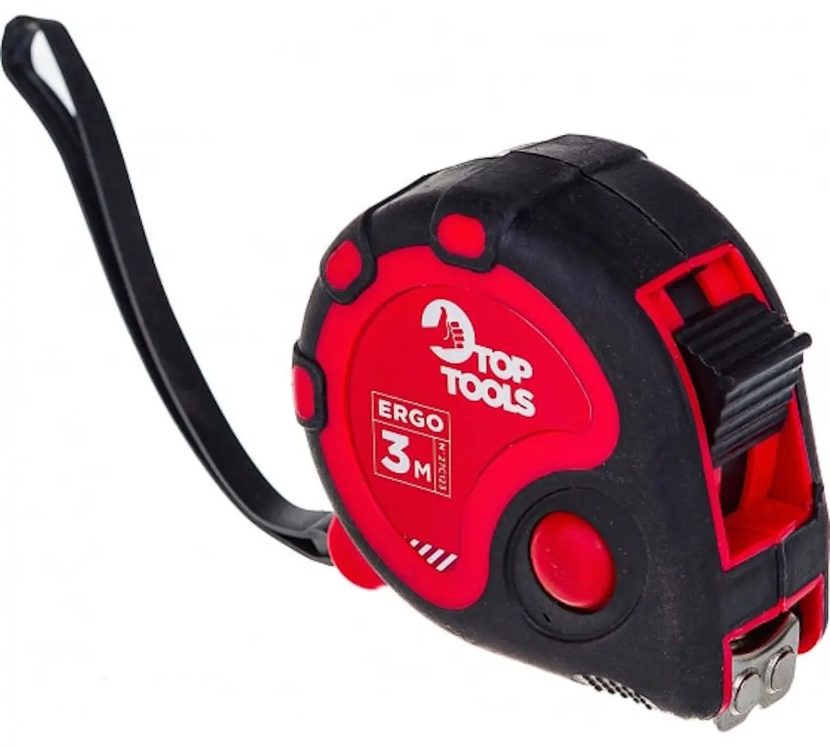 Рулетка Top Tools 27C124 (Black/Red) - 2
