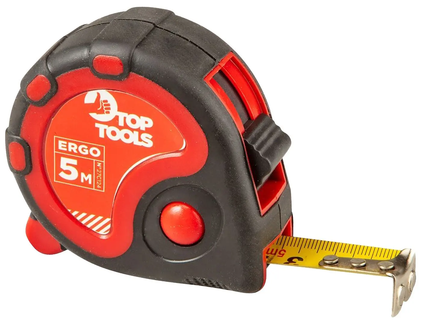 Рулетка Top Tools 27C124 (Black/Red)