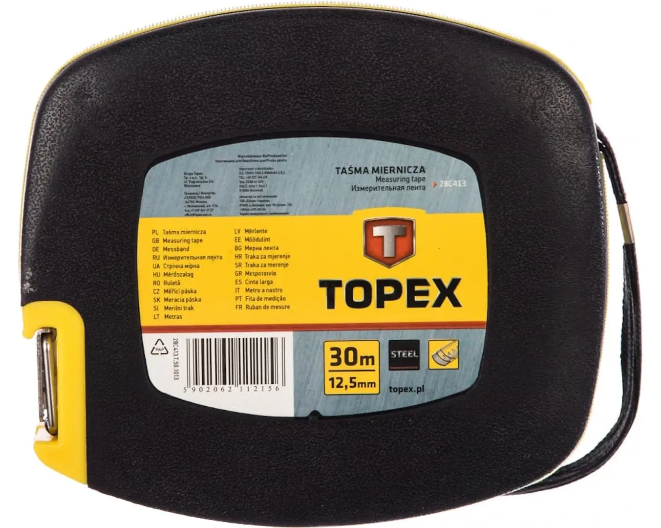 Ruleta Торех 28C413 (Black/Yellow)