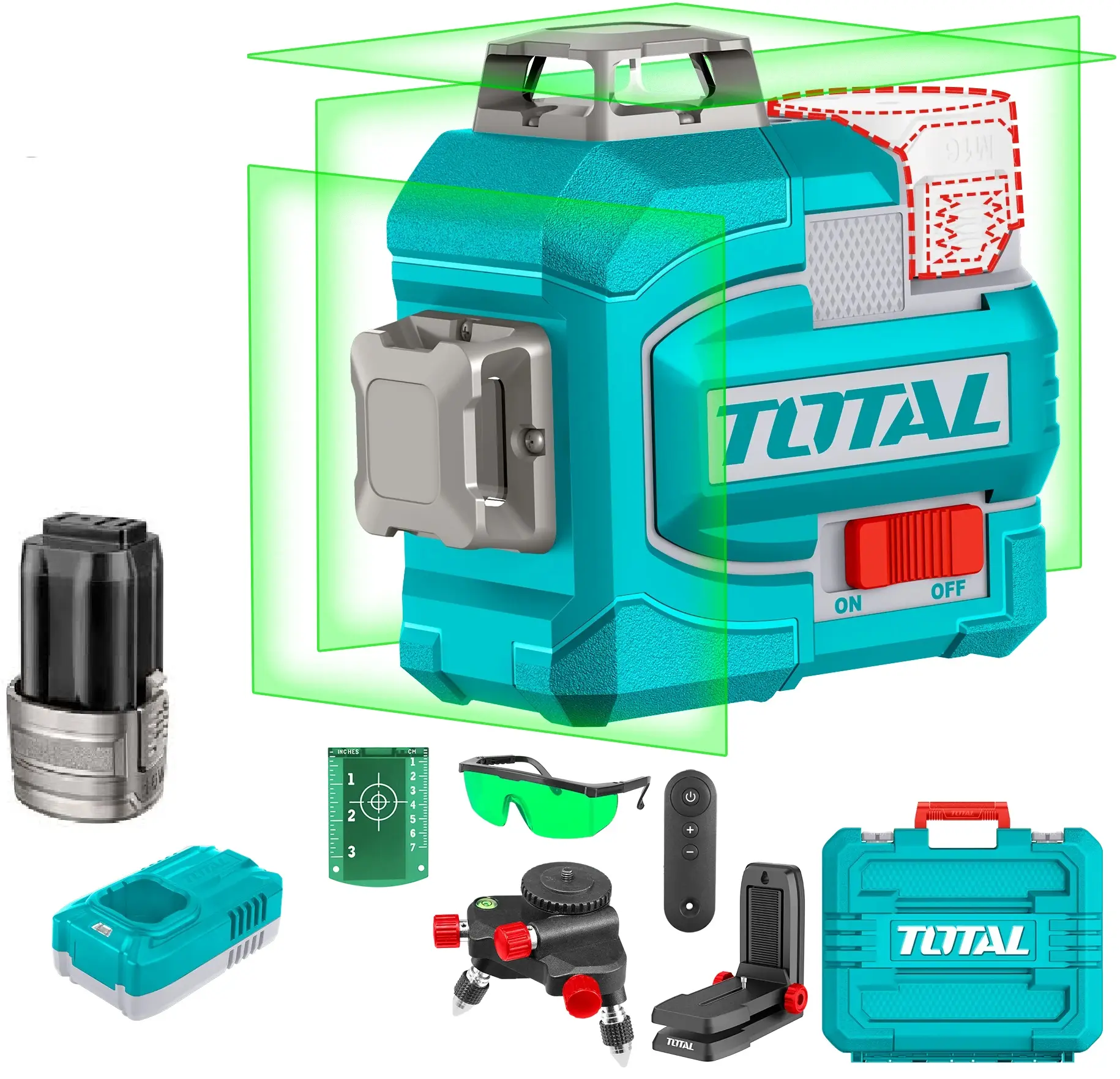 Лазерный нивелир Total TLL301201