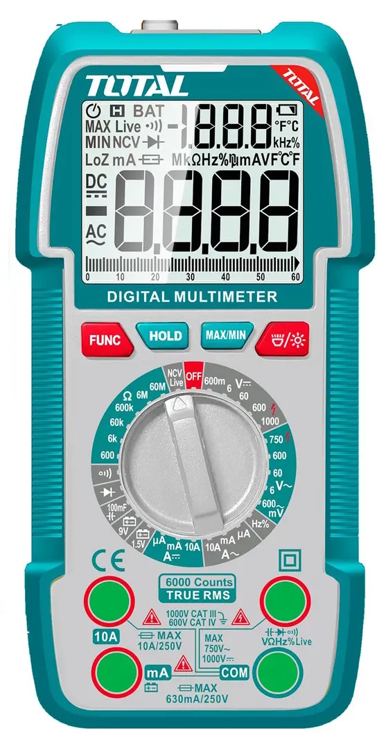 Multimetru digital Total TMT5310002