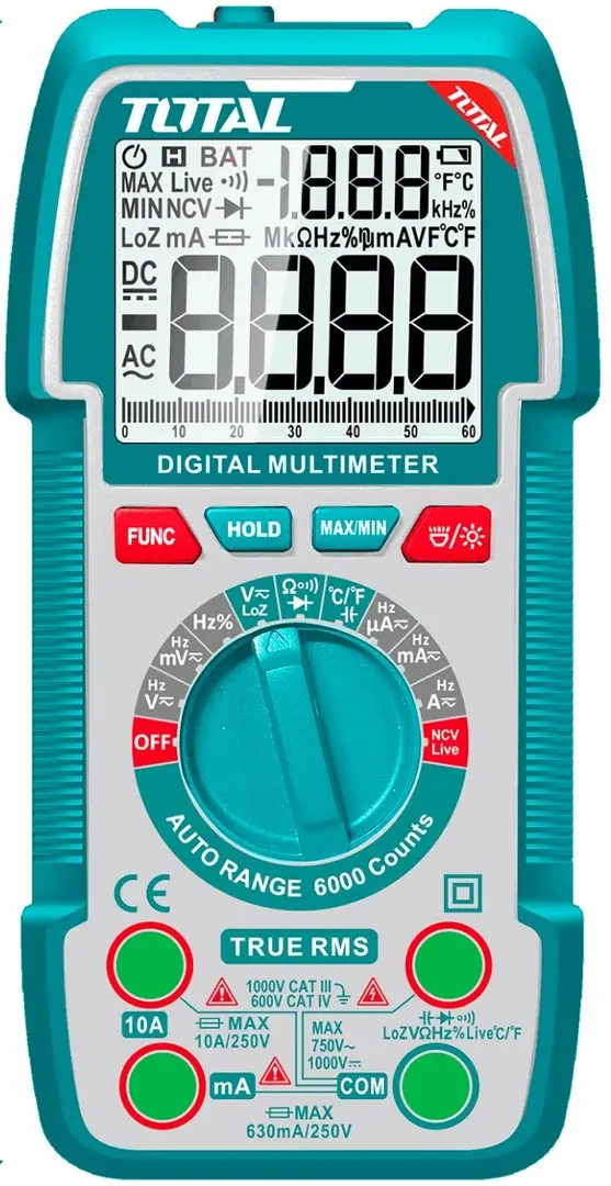 Multimetru digital Total TMT5310004