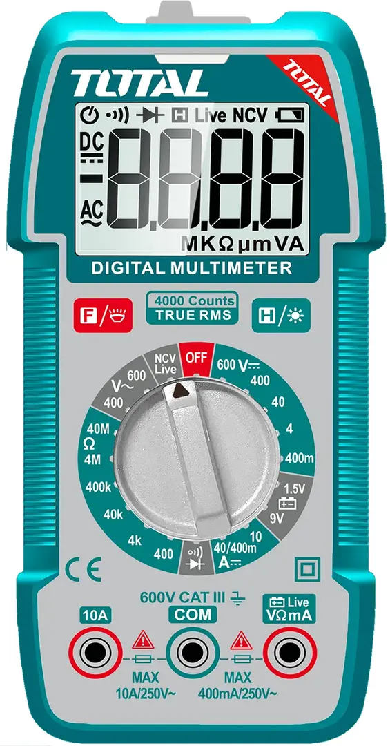 Multimetru digital Total TMT536002