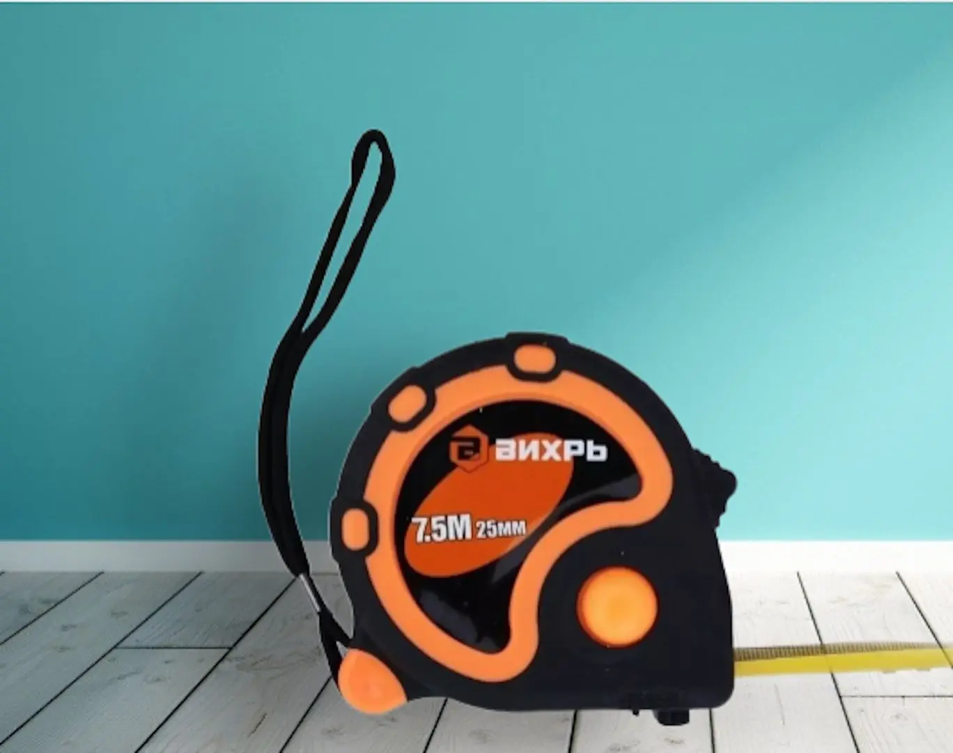 Рулетка Vihri 731114 (Black/Orange) - 3