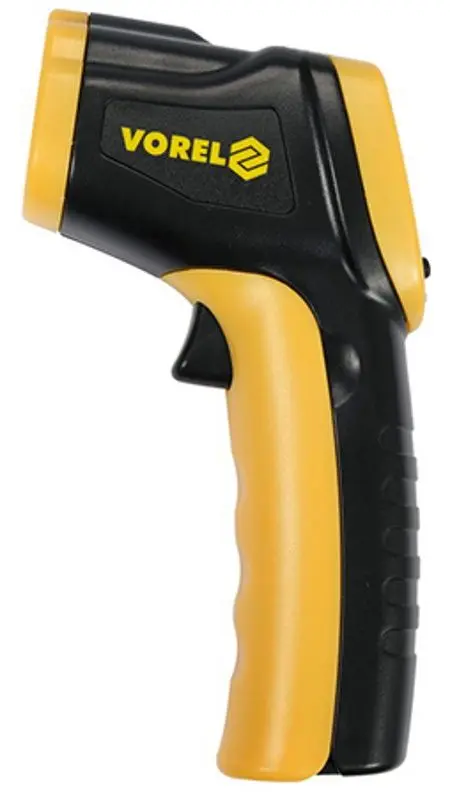 Пирометр инфракрасный Vorel 84400 (Yellow/Black)