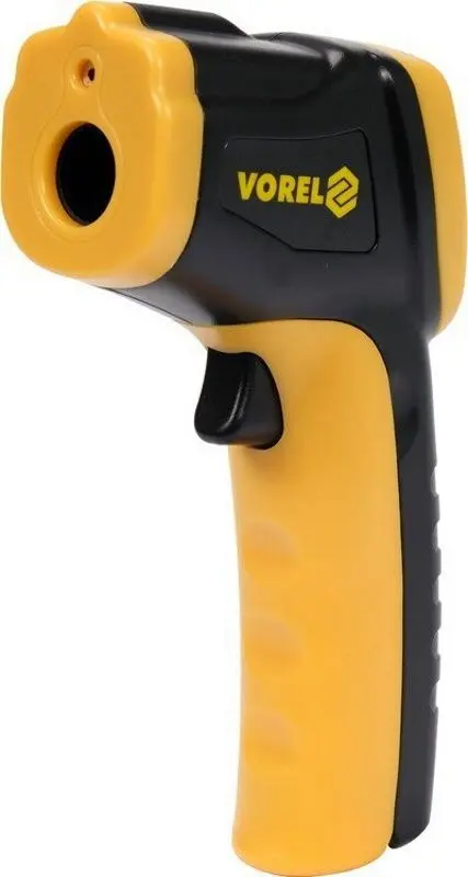 Пирометр инфракрасный Vorel 84400 (Yellow/Black)