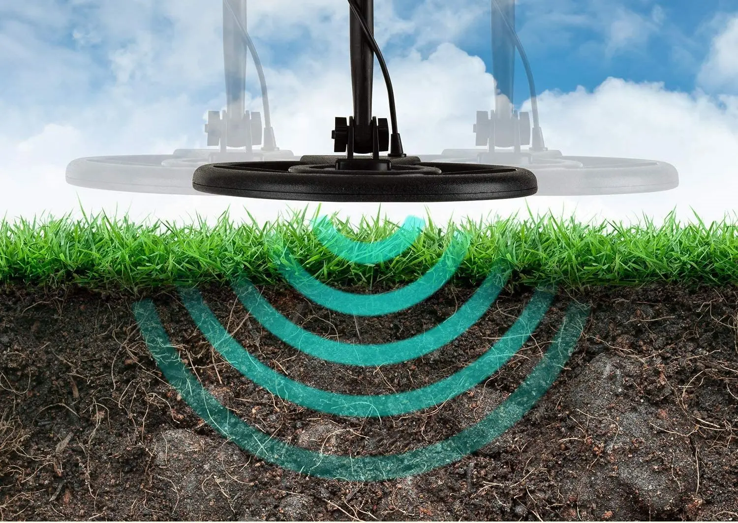 Металлоискатель Waldbeck Azteka (Black) - 5