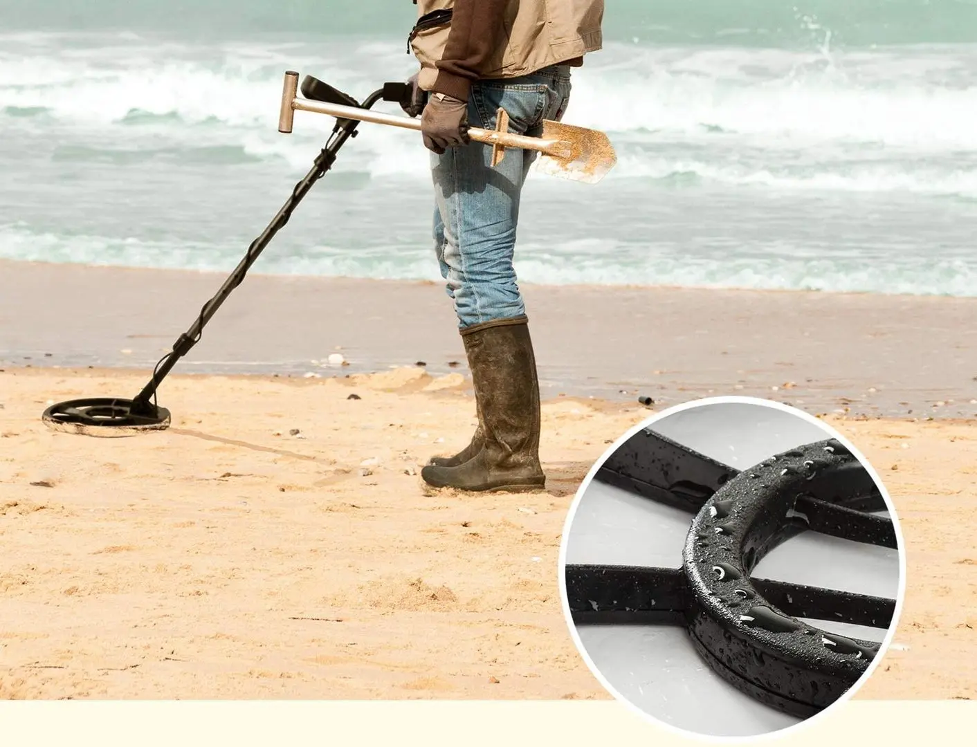 Металлоискатель Waldbeck Azteka (Black) - 7