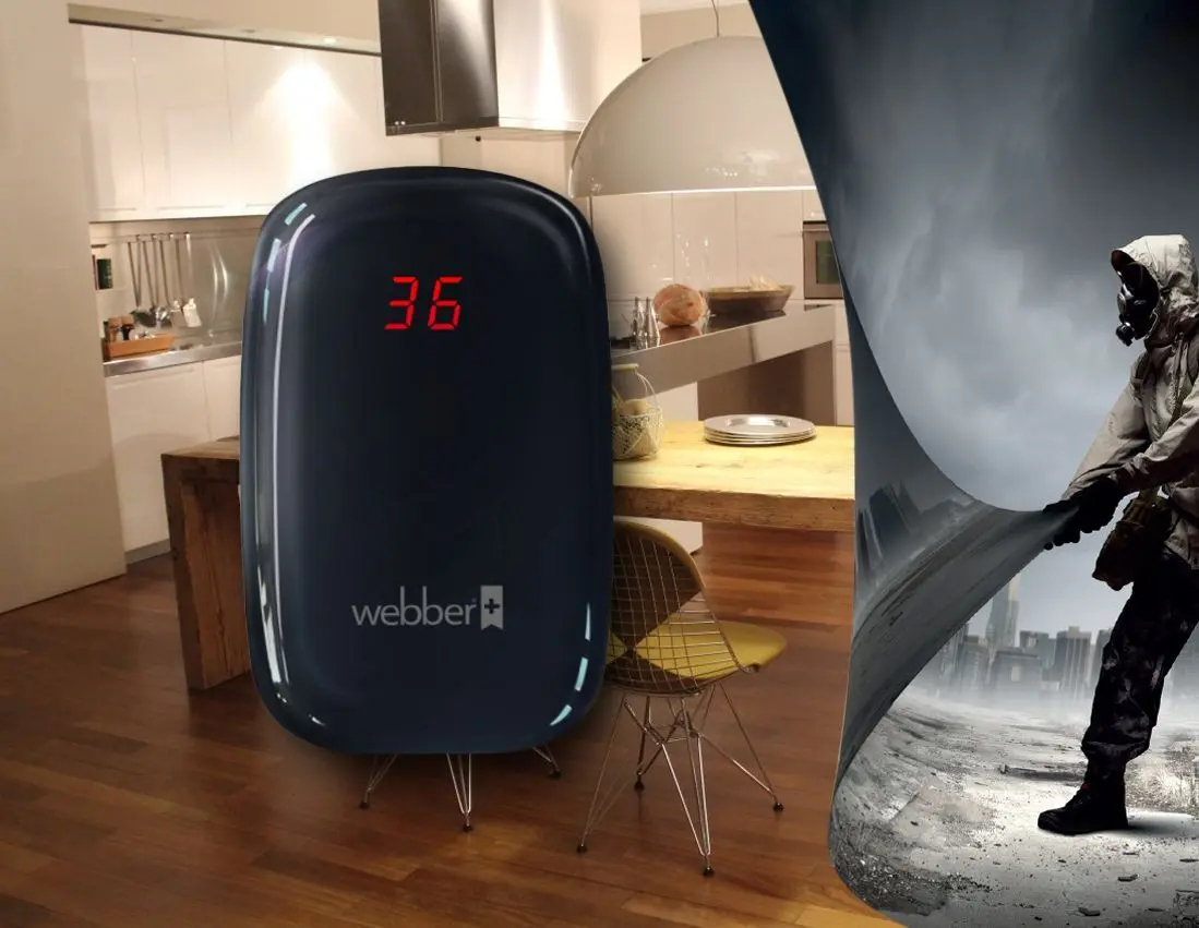 Датчик качества воздуха Webber SP75 (Black) - 2