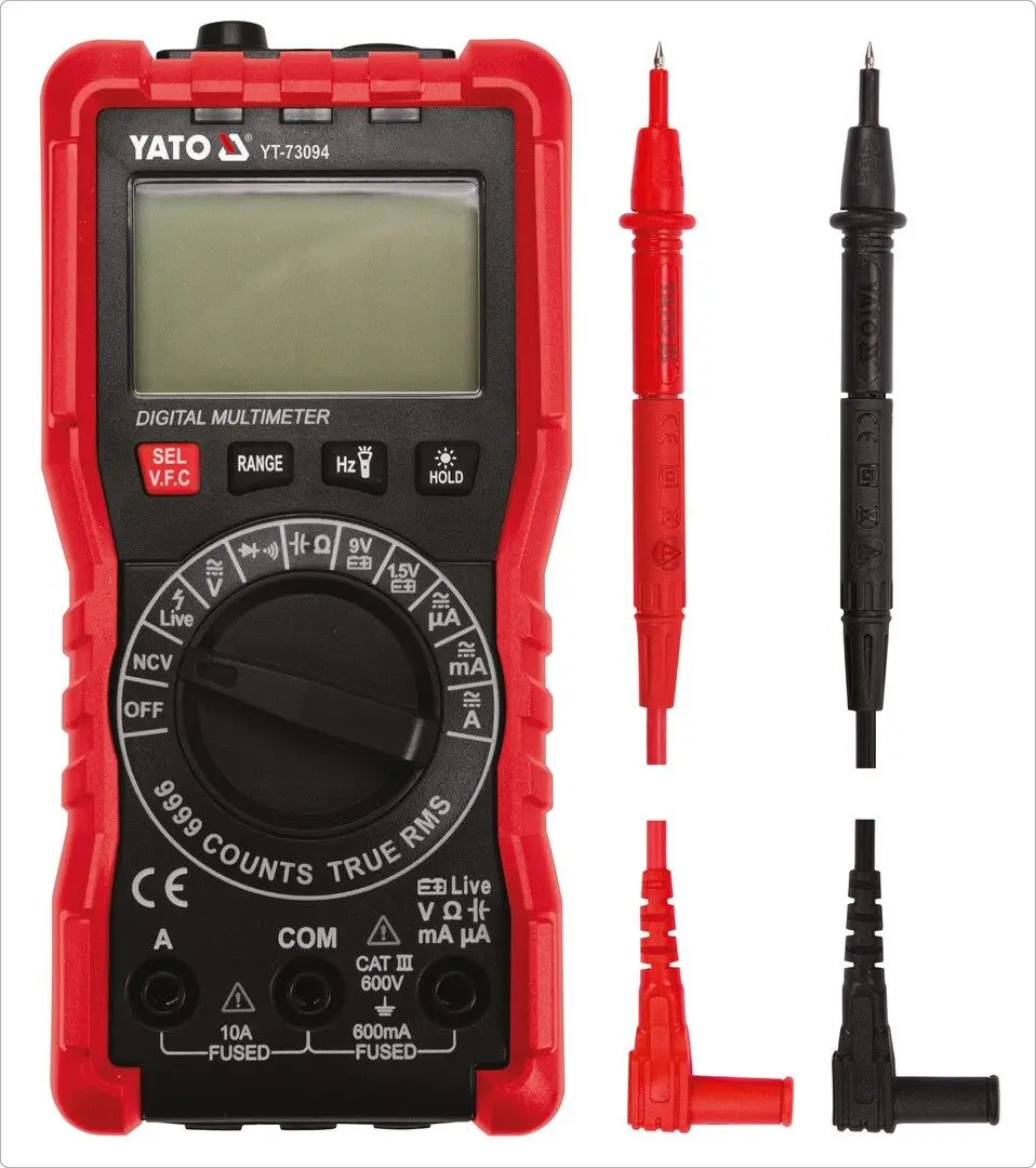 Мультиметр цифровой Yato YT-73094