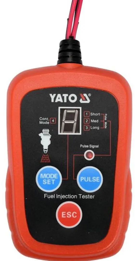 Tester injectoae Yato YT-72960 (Black/Red) - 2