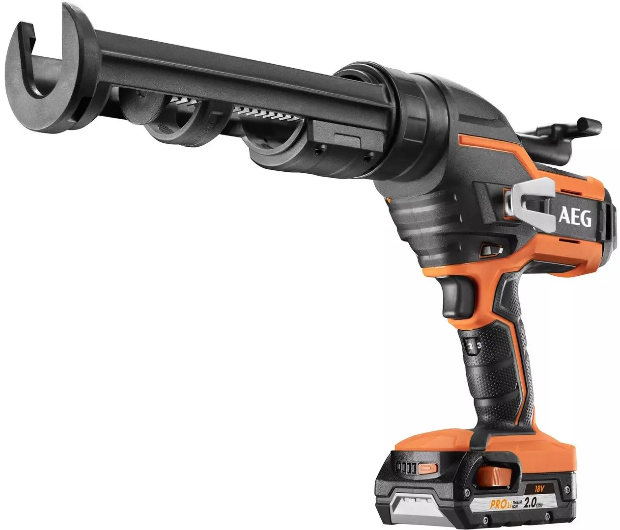 Pistol de calafat cu acumulator AEG BKP18C-310LI-201B Set