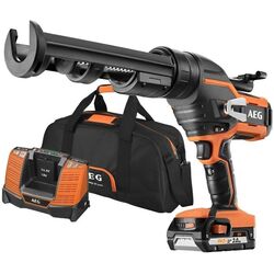 Pistol de calafat cu acumulator AEG BKP18C-310LI-201B Set