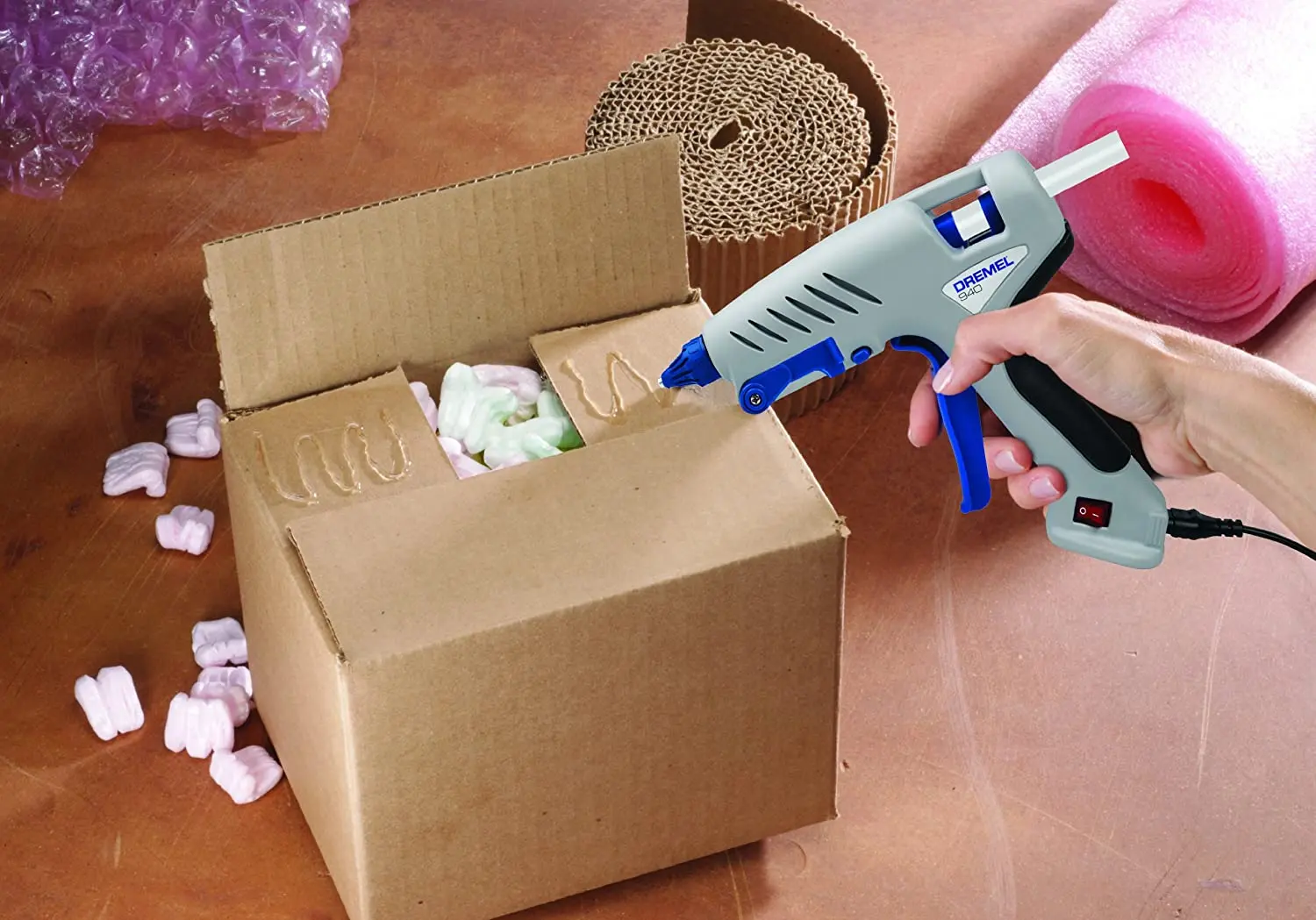 Pistol de lipit Dremel 940 (Gray/Blue)