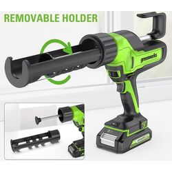 Pistol de calafat cu acumulator GreenWorks Force 2900N Solo Thumb